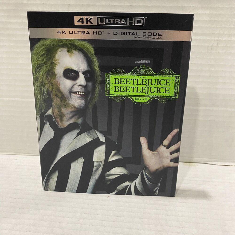 Beetlejuice 4K Ultra HD Blu-ray Disc